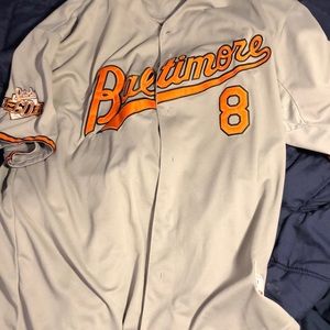 Orioles 60th Season Anniversary Grey Cal Ripken